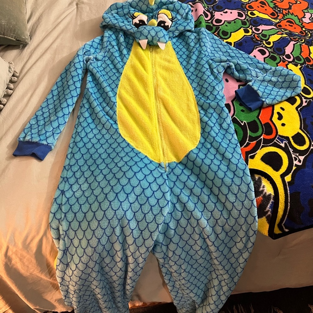 Dragon costume/pajama onesie M/L
